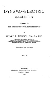 Dynamo-electric Machinery: A Manual For Students Of Electrotechnics