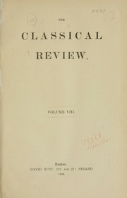 The Classical Review