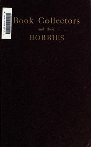 هواة جمع الكتب وهواياتهم.