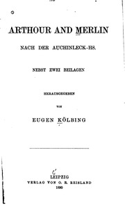 Arthour And Merlin, Nach Der Auchinleck-hs