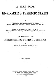 A Text Book Of Engineering Thermodynamics