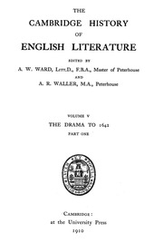 The Cambridge History Of English Literature