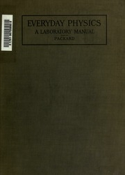 Everyday Physics, A Laboratory Manual