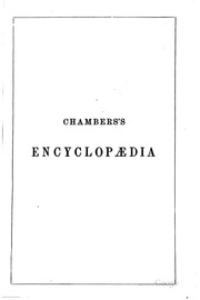 Chambers's Encyclopaedia, A Dictionary Of Universal Knowledge For The People