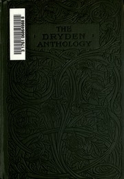 The Dryden Anthology. 1675-1700 A.d