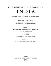 The Oxford History Of India Part.1-3,ed.4th