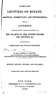 Familiar Lectures On Botany