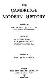 The Cambridge Modern History