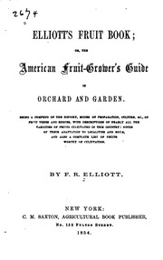 Elliott's Fruit Book;