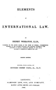 The Elements Of International Law