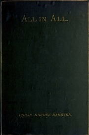 All In All: Poems And Sonnets
