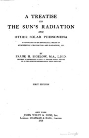 أطروحة حول إشعاع الشمس والظواهر الشمسية الأخرى ، استمرارًا لأطروحة الأرصاد الجوية حول دوران الغلاف الجوي والإشعاع ، 1915