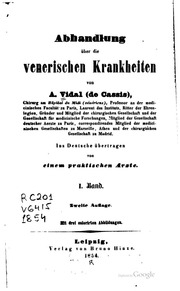Abhandlung über die venerischen Krankheiten