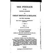 [debrett's Peerage Of England, Scotland And Ireland.]