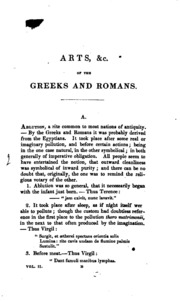 A Treatise On The Arts, Manufactures, Manners, And Institutions Of The Greek And Romans