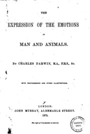 The Expression Of The Emotions In Man And Animals