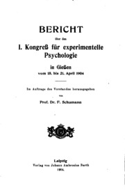 Bericht über den Kongress der Deutschen Gesellschaft für Psychologie