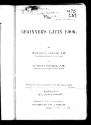 الكتاب اللاتيني للمبتدئين