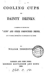 أكواب التبريد والمشروبات اللذيذة: ومعلومات عامة عن المشروبات من جميع الأنواع. ويليام ...