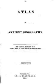 An Atlas Of Antient Geography