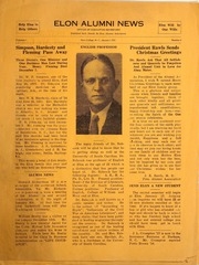 Elon Alumni News, January 1937-march 1943