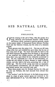 For The Term Of His Natural Life