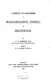 A History of Discoveries at Halicarnassus, Cnidus and Branchidæ