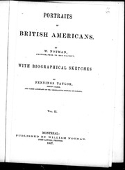 Portraits Of British Americans