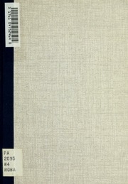 Exercises In Unseen Translation In Latin. By W. Welch And C.g. Duffield