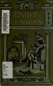 Early Lessons. With Seventy-two Illus. By F.a. Fraser