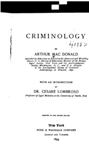 Criminology