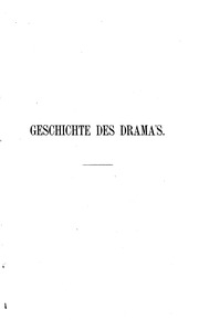 Geschichte Des Dramas,