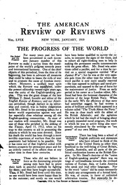 The American Review Of Reviews