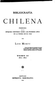 Bibliografía chilena
