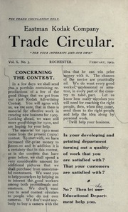 Eastman Kodak Trade Circular
