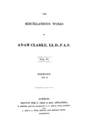 The Miscellaneous Works Of Adam Clarke