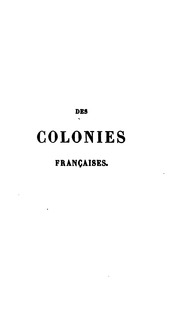 Des colonies françaises : abolition immédiate de l'esclavage