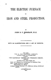 The Electric Furnace In Iron And Steel Production