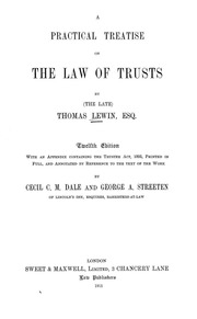 A Practical Treatise On The Law Of Trusts
