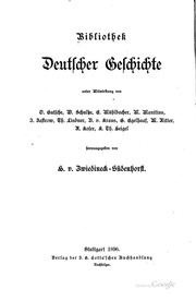 Bibliothek Deutscher Geschichte ..