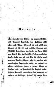 England In Jahre 1835