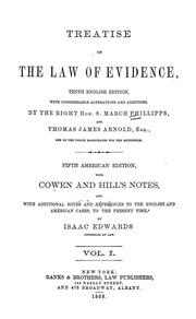 A Treatise On The Law Of Evidence