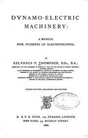 Dynamo-electric Machinery;