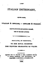 A New Italian Dictionary
