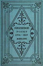 Poems Of Nature And Romance, 1794-1807