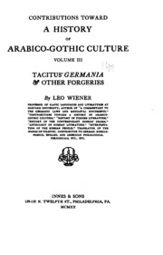 Contributions Toward A History Of Arabico-gothic Culture