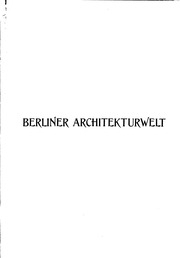 عالم العمارة في برلين.