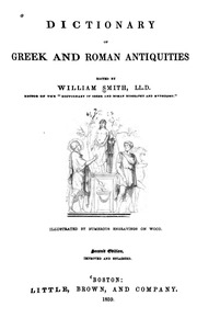 A Dictionary Of Greek And Roman Antiquities