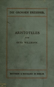 Aristoteles als Pädagog und Didaktiker