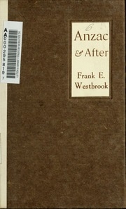 Anzac And After, A Collection Of Poems